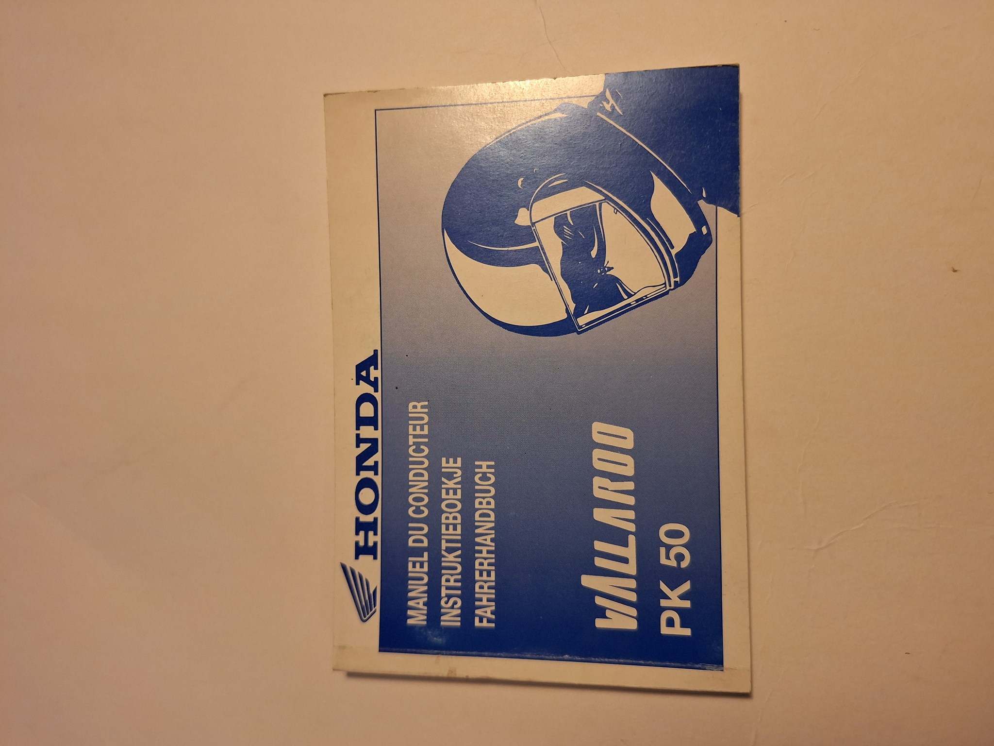 Picture of Fahrerhandbuch  Honda  Wallaroo pK50